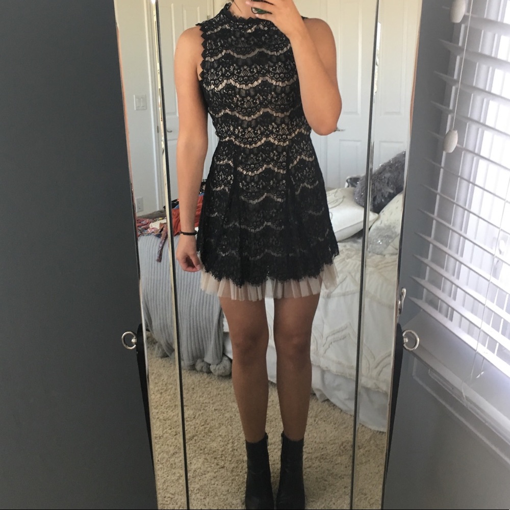 Lacey High Neck Boutique Dress